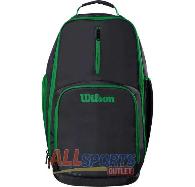 WILSON Evolution Backpack Green Black Sports Gear All Sports Outlet