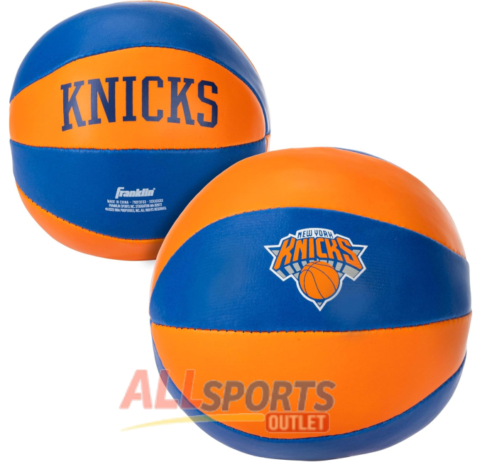 Franklin Sports NBA New York Knicks Toy Basketballs 2 Pack All Sports Outlet