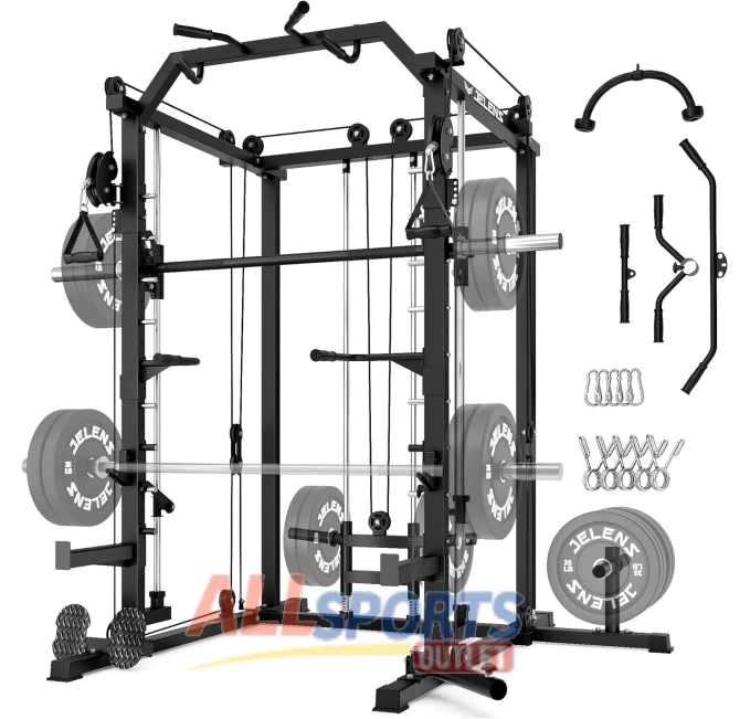 JELENS Smith Machine Multi-Function Power Cage All Sports Outlet