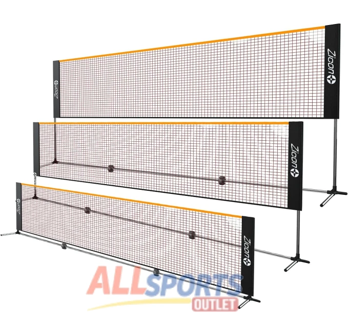 Nylon Zicon Net Set for Tennis Kids Volleyball All Sports Outlet