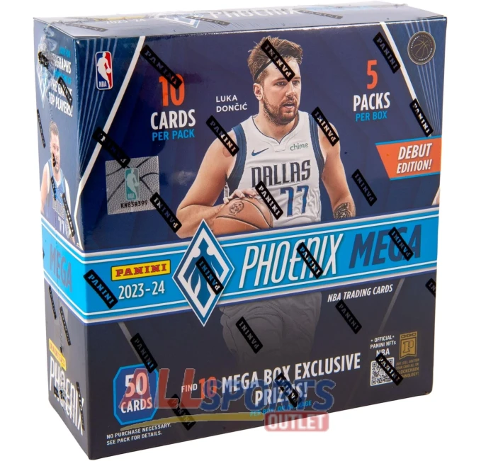 Panini Phoenix Basketball Trading Cards 2023-24 Mega Box All Sports Outlet