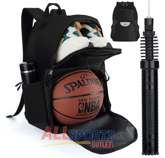 Tidyfy Sports Bag with Ball Pump Basketball Backpack All Sports Outlet