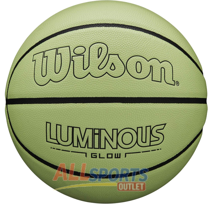 Wilson Luminous Glow Basketball Size 7 Green Sports All Sports Outlet
