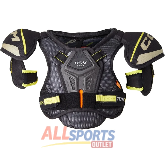 CCM Tacks AS-V PRO Youth Ice Hockey Shoulder Guard All Sports Outlet