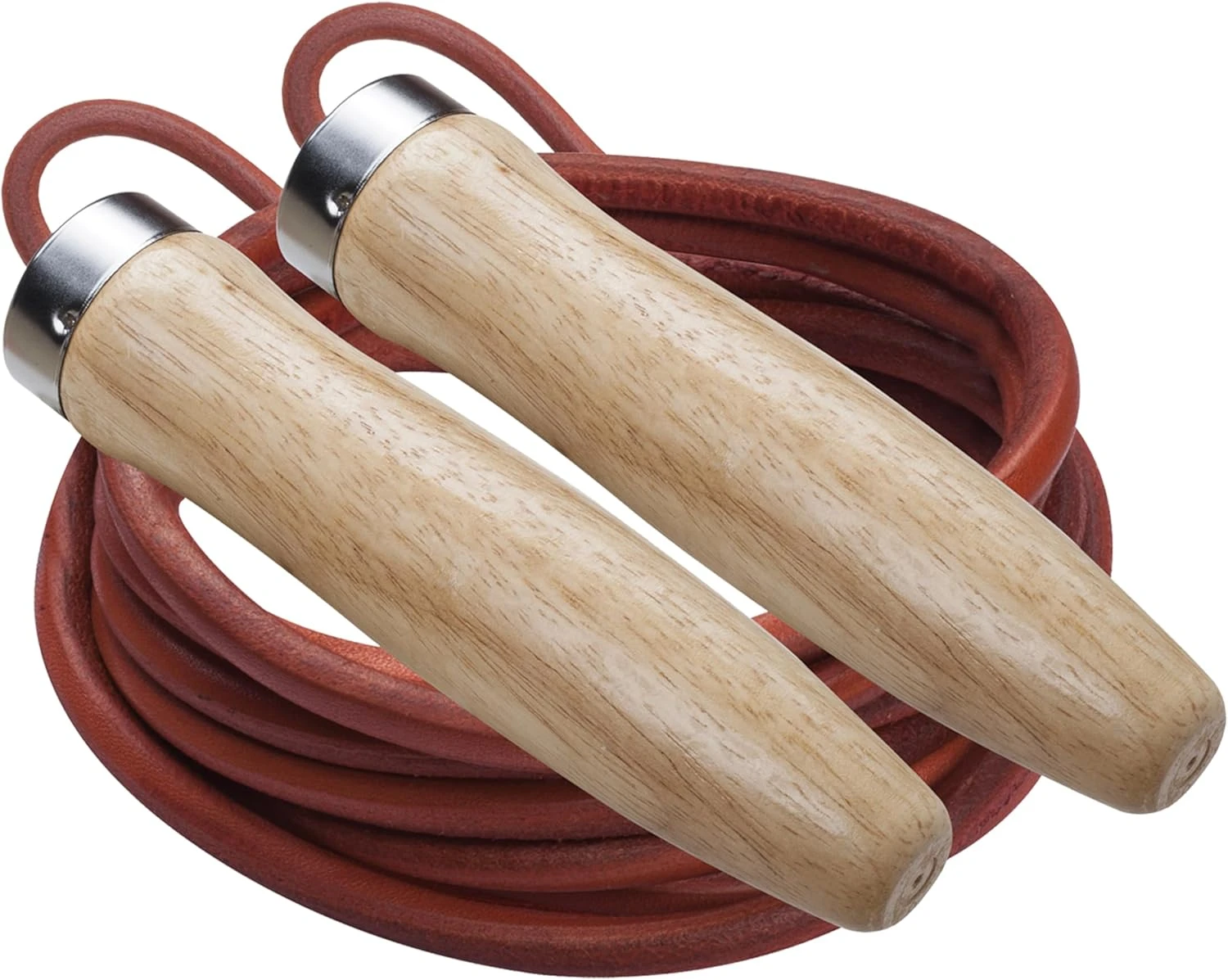Champion Sports Leather Jump Rope 8.5-Feet Brown for Sports All Sports Outlet
