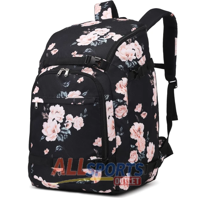 JIANYA Ski Boot Bag Waterproof 50L Backpack for Ski Gear All Sports Outlet