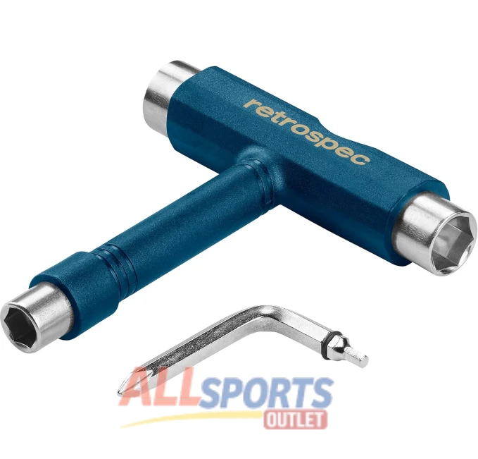 Retrospec All-in-One Skate Tool Navy for Tightening Trucks All Sports Outlet