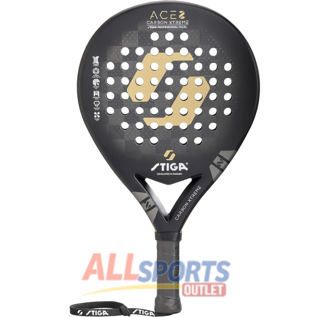 STIGA ACE 2 Carbon Xtreme Padel Racket for Durability All Sports Outlet
