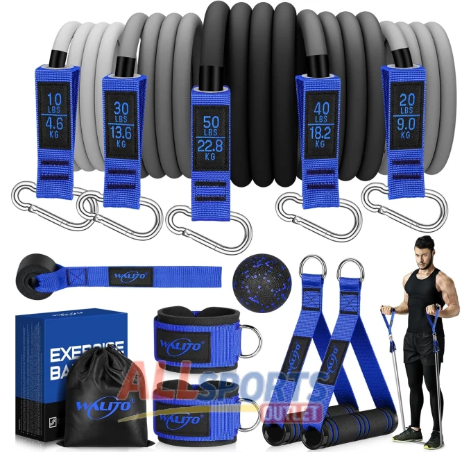 WALITO Resistance Bands Set for Home Workouts at All Sports Outlet