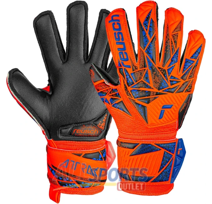 Reusch Attrakt Silver Junior Goalkeeper Gloves Size 5 All Sports Outlet