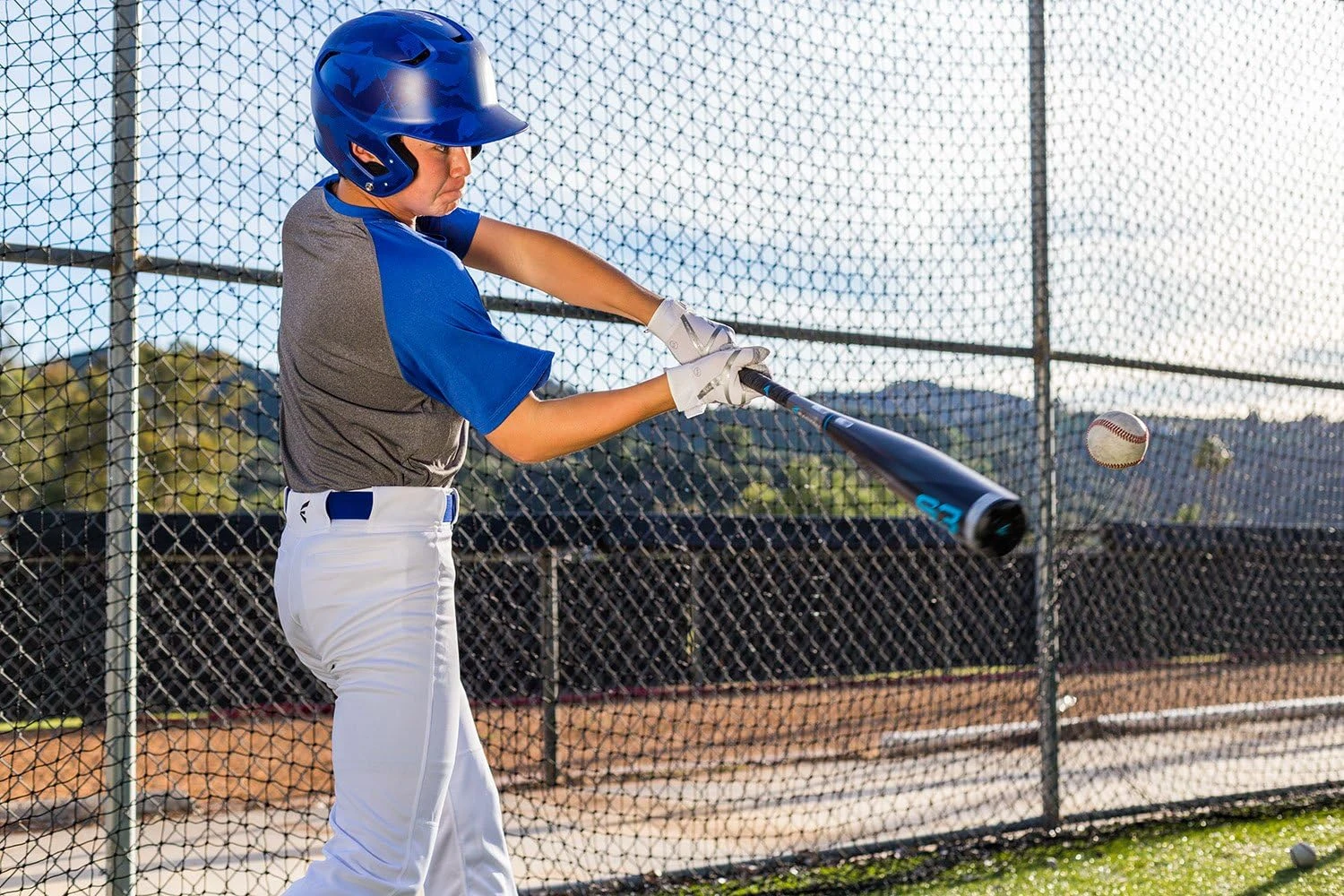 Easton Z5 2.0 Baseball Batting Helmet JR SR Matte All Sports Outlet - Image 2