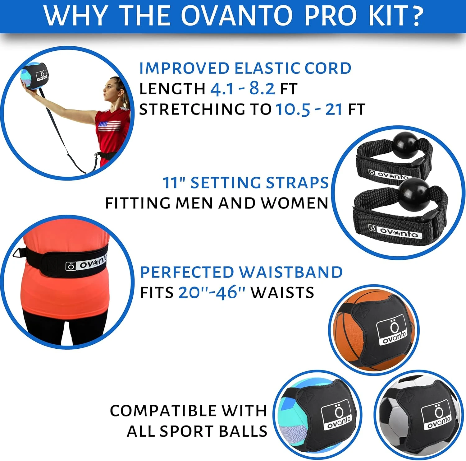 OVANTO Volleyball Training Equipment Aid for Beginners All Sports Outlet - Image 3
