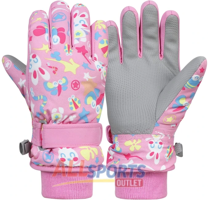 American Trends Waterproof Snowboarding Gloves for Kids All Sports Outlet