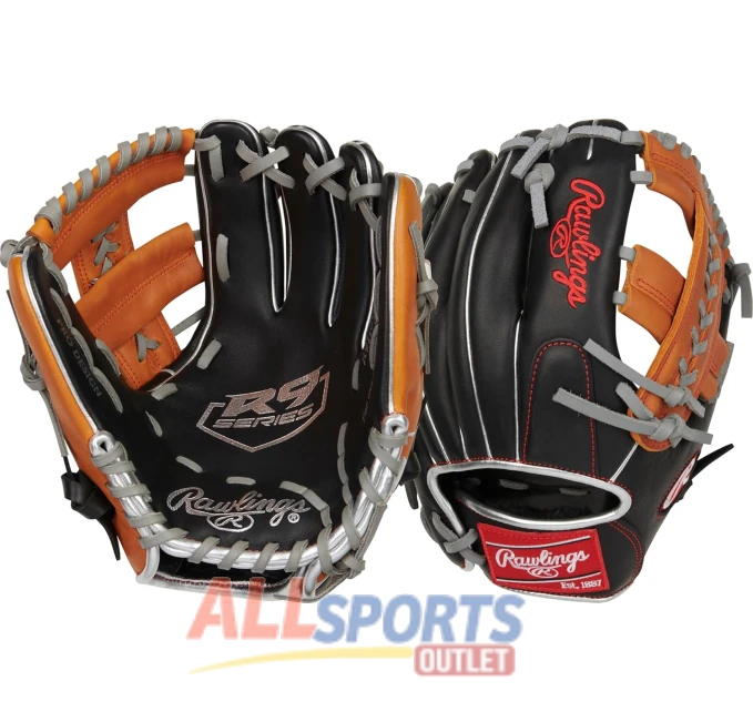 Rawlings R9 Youth PRO Taper Baseball Glove All Sports Outlet