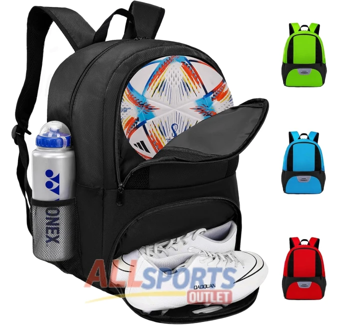Hsmihair Soccer Bag Youth Sports Backpack with Shoe Compartment at All Sports Outlet
