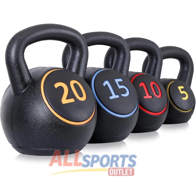 F2C 4-Piece Kettlebell Set for Full Body Workout All Sports Outlet