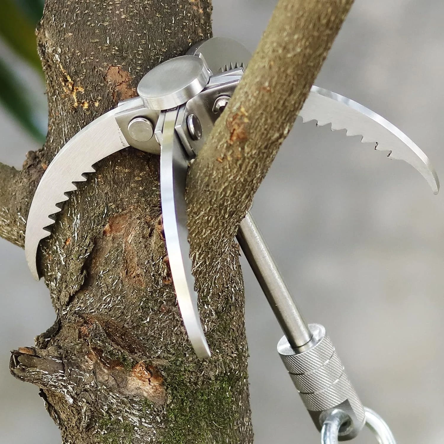 Gyanduly Large Grappling Hook with 65ft Rope for Outdoor Use - Image 3