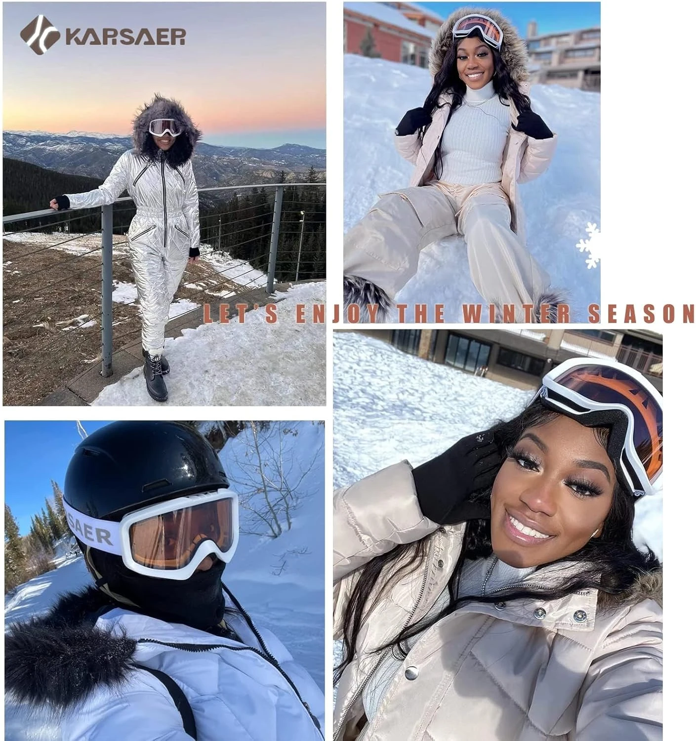Karsaer Ski Goggles at All Sports Outlet for Men Women Youth - Image 2