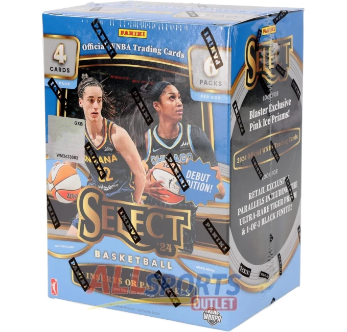 2024 Panini WNBA Select Basketball Blaster All Sports Outlet