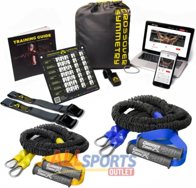Crossover Symmetry Shoulder System with Exercise Chart by All Sports Outlet