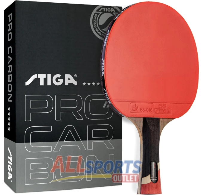 STIGA Pro Carbon Tournament Table Tennis Racket All Sports Outlet