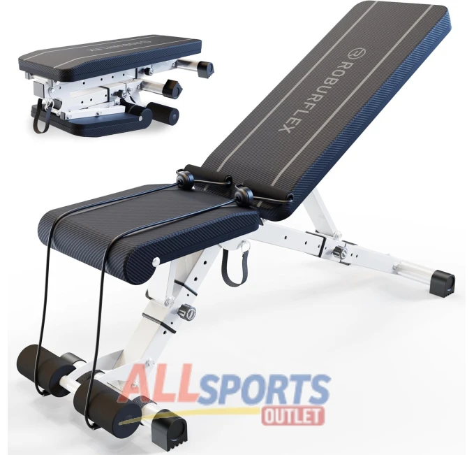 ROBURFLEX Adjustable Exercise Bench All Sports Outlet Home Gym