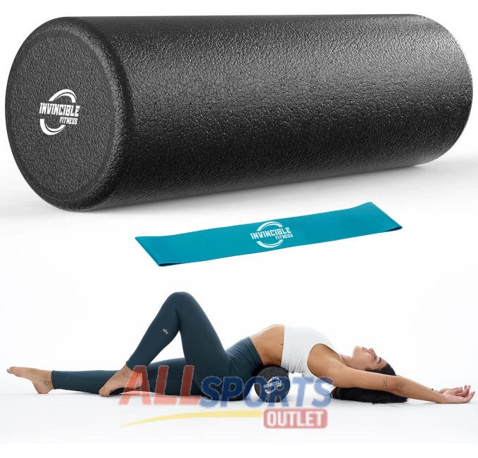 Invincible Fitness EPP Foam Roller by All Sports Outlet Enhance Recovery and Mobility
