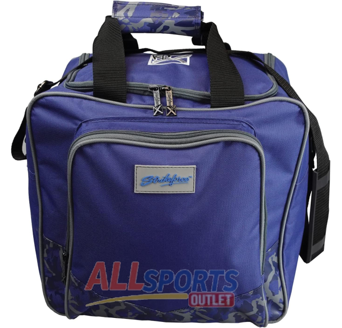 KR Strikeforce Krest Navy Camo Single Bowling Ball Tote Bag at All Sports Outlet