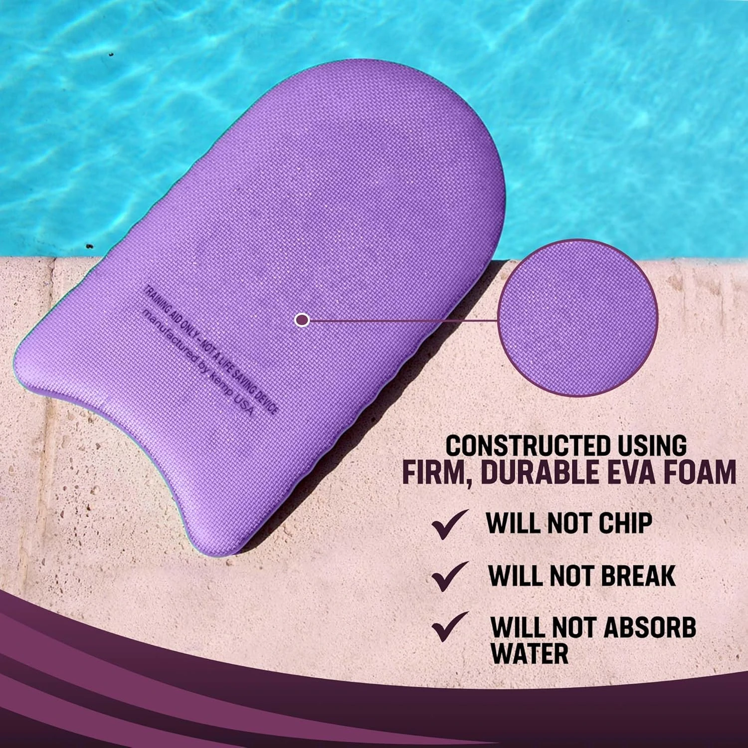 Kemp USA Large Kickboard for Swimming Essential Water Exercise - Image 2