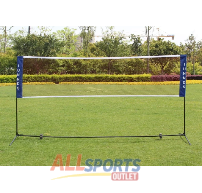 Sports God 10 ft Volleyball Tennis Net Set with Frame All Sports Outlet