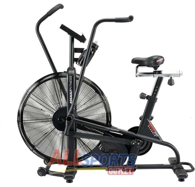 ASSAULTFITNESS Air Bike Classic Black Sports Gear at All Sports Outlet