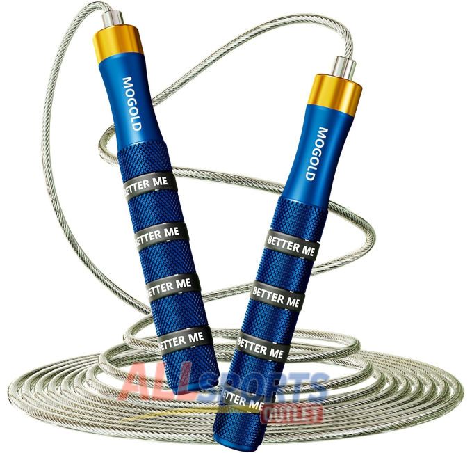 MOGOLD Speed Jump Rope All Sports Outlet Adjustable for Exercise