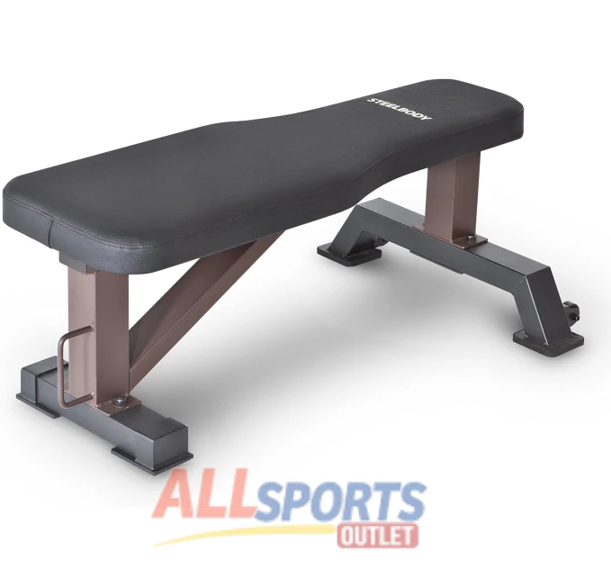 Steelbody Versatile 800 lbs Flat Utility Bench by All Sports Outlet