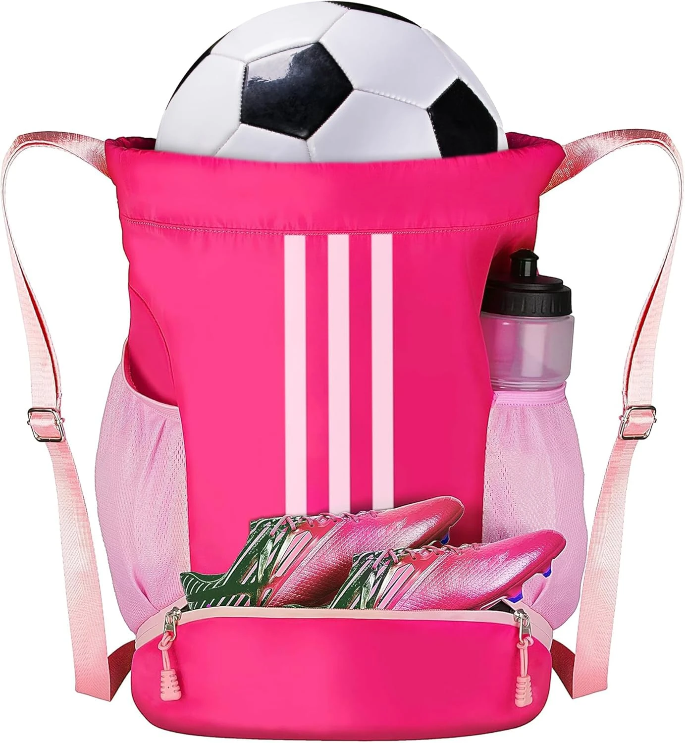 Youth Soccer Drawstring Backpack for Football Volleyball All Sports Outlet