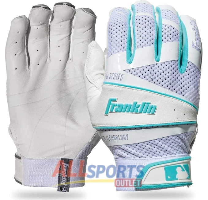 Franklin Sports Fastpitch Freeflex Series Batting Gloves Women's X-Large All Sports Outlet