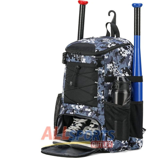 AI EN JIU Softball Baseball Bat Bag with Shoe Compartment All Sports Outlet