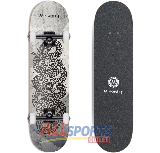MINORITY 32 Inch Maple Skateboard for Tricks All Sports Outlet