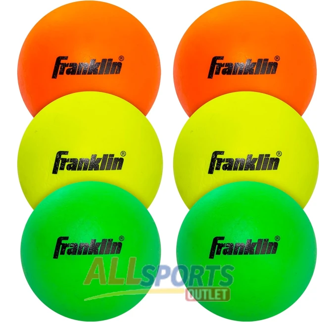 Franklin Sports Soft Rubber Lacrosse Balls for Beginners All Sports Outlet