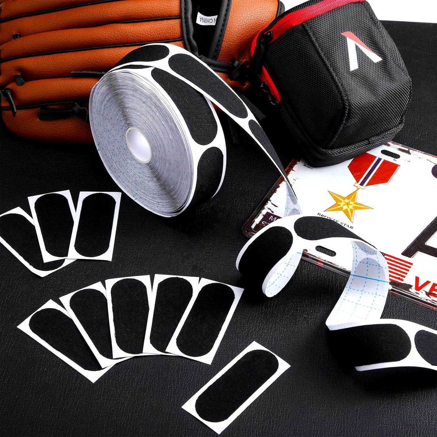 Civaner Bowling Thumb Tape 200 Pieces Black All Sports Outlet - Image 3