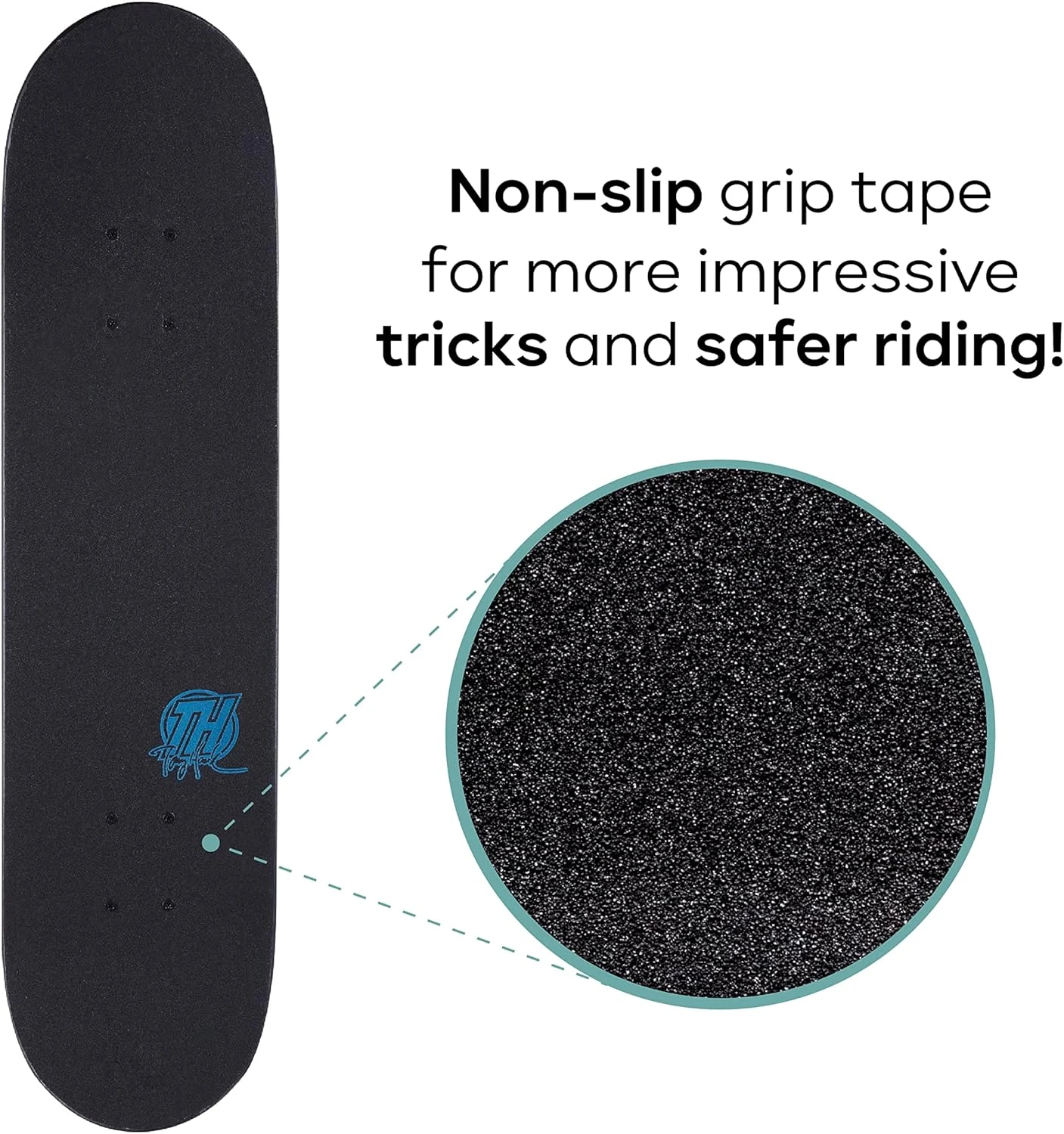 Sakar Tony Hawk 31 Inch Skateboard Royal Crown All Sports Outlet - Image 2