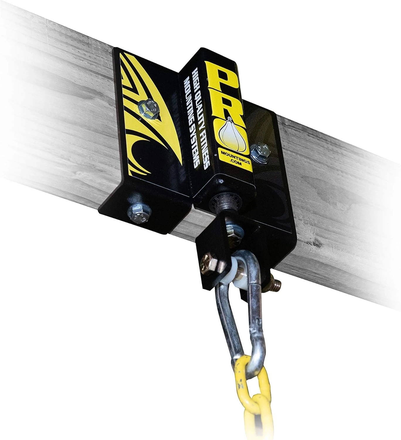 PRO Mountings Rafter Heavy Bag Hanger for 120 lb Bags Easy Installation Noise Reducing Ceiling Mount All Sports Outlet