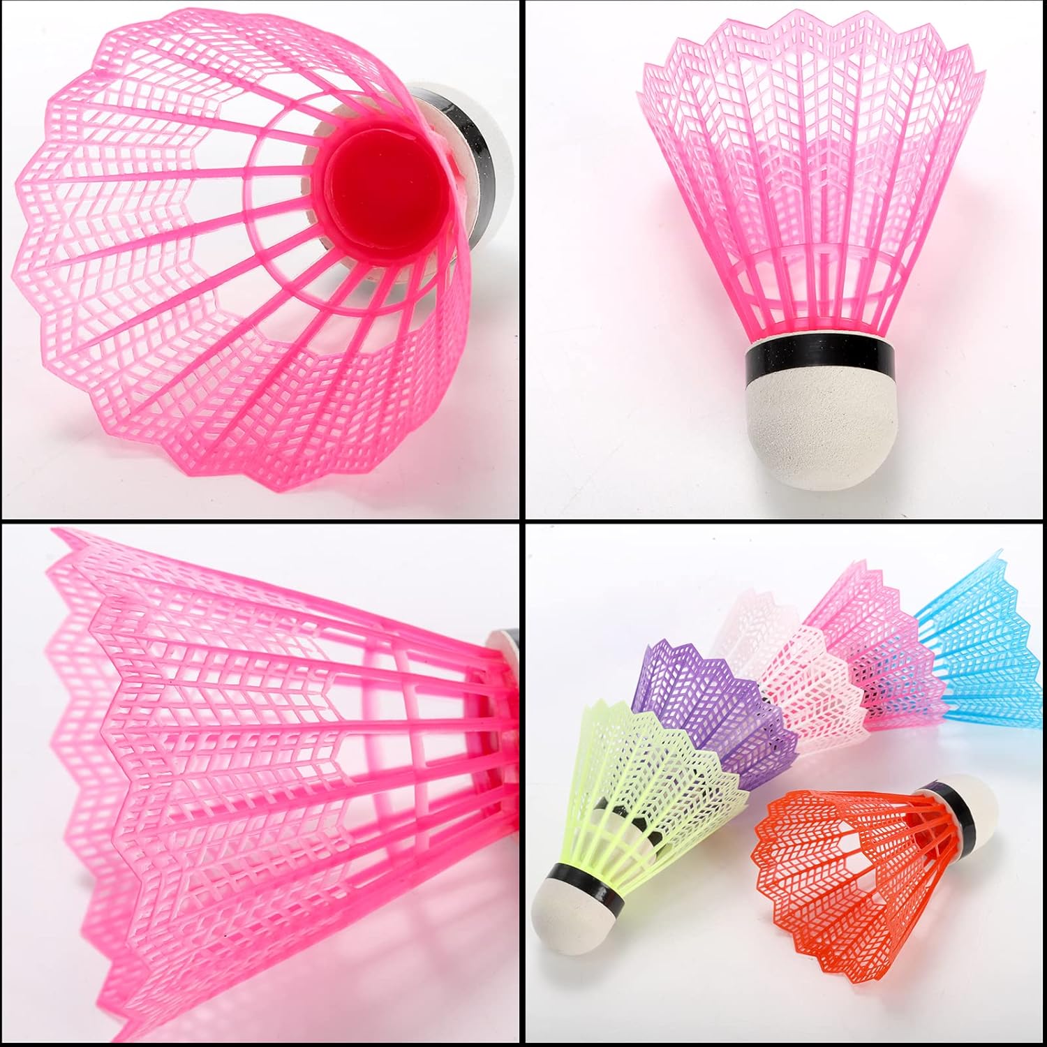 SOUJOY Badminton Birdie 48 Pack Plastic Shuttlecock for Outdoor Fun - Image 3