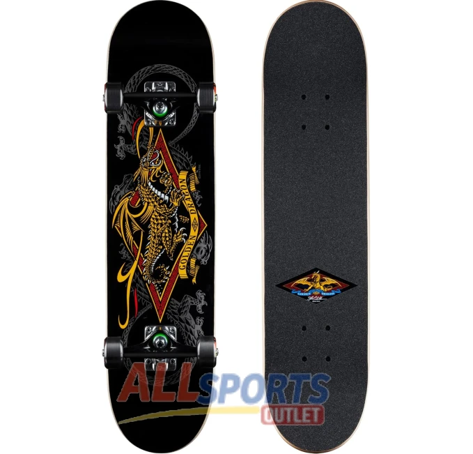 Powell Golden Dragon Skateboard Complete All Sports Outlet 7.5 x 31.375