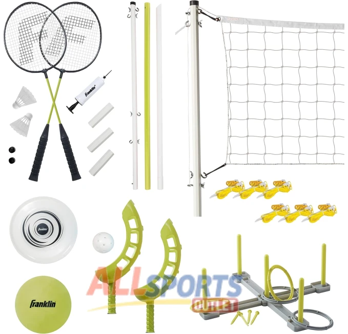 Franklin Sports Fun 5 Combo Outdoor Game Set All Sports Outlet