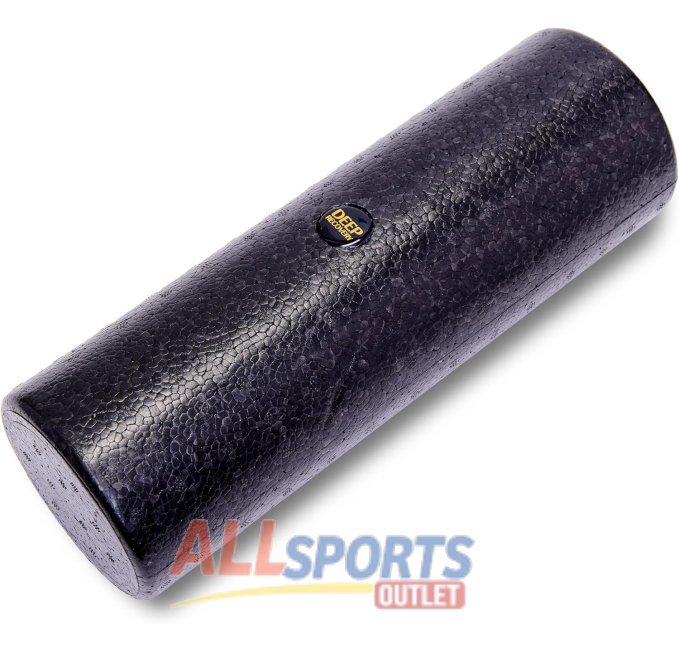 Deep Recovery Firm Density Hard Foam Roller for Back Pain Relief and Deep Tissue Massage All Sports Outlet
