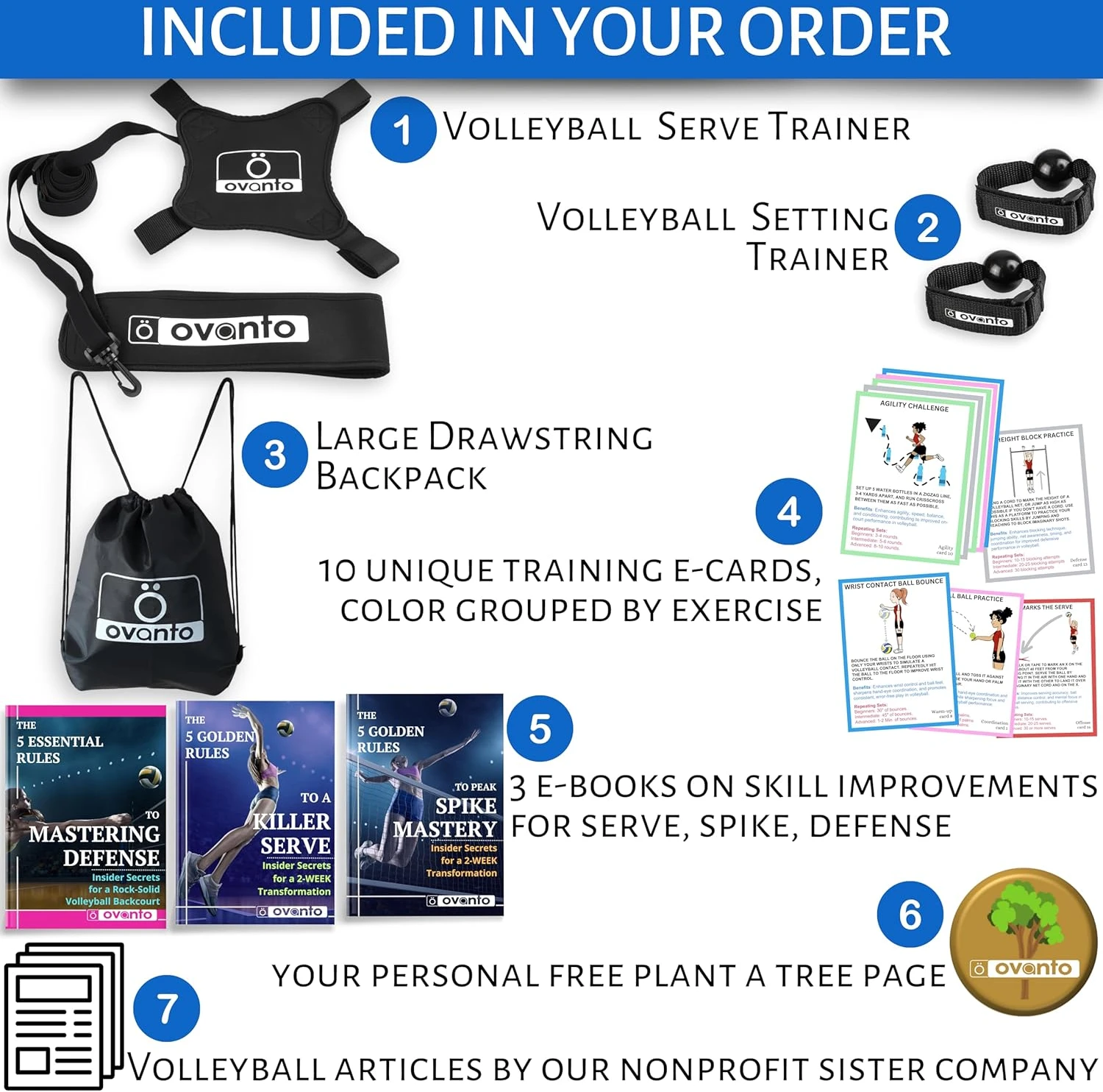 OVANTO Volleyball Training Equipment Aid for Beginners All Sports Outlet - Image 2
