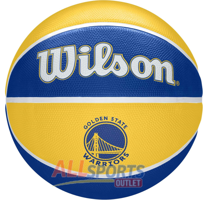 Wilson NBA Team Tribute Basketball Golden State Warriors All Sports Outlet