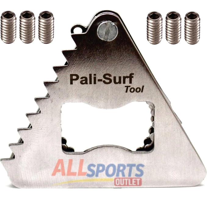 Surf Fin Key Multi Tool Wax Scraper 6 FCS Screws All Sports Outlet