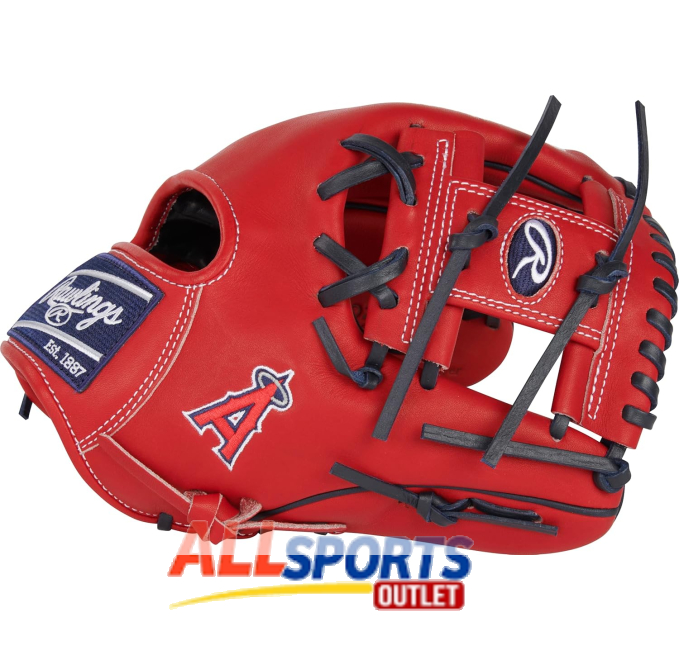 Rawlings HEART OF THE HIDE MLB Glove Los Angeles Angels All Sports Outlet