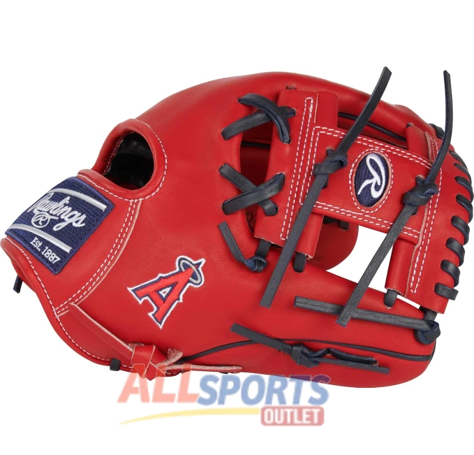 Rawlings HEART OF THE HIDE MLB Glove Los Angeles Angels All Sports Outlet